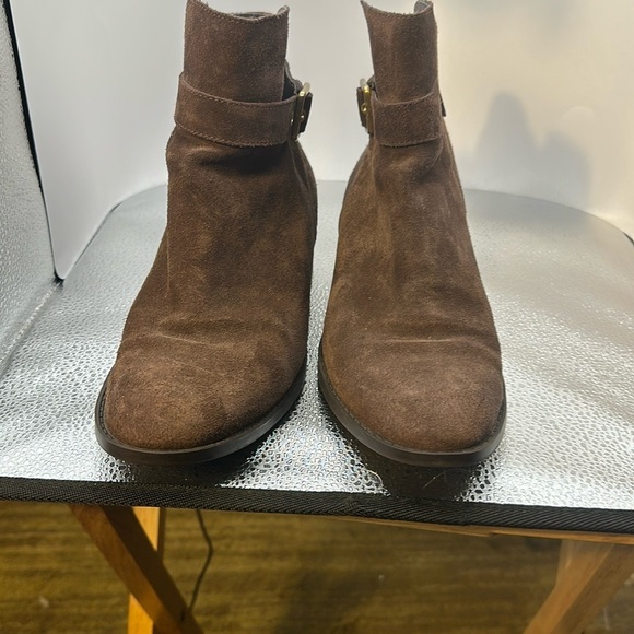 Cole Haan fashion boots. They are suede with a buckle And zipper. Size 8​​ - Picture 1 of 5